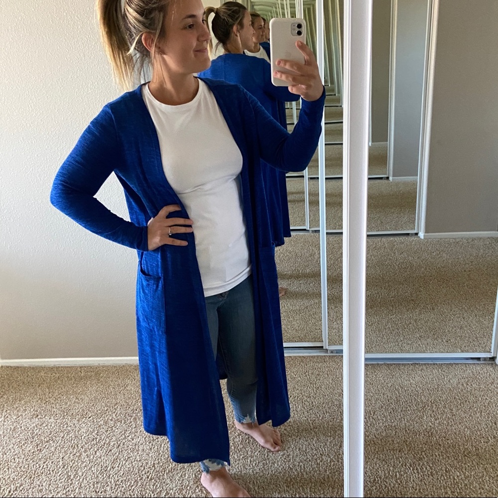 Lularoe royal blue Sarah